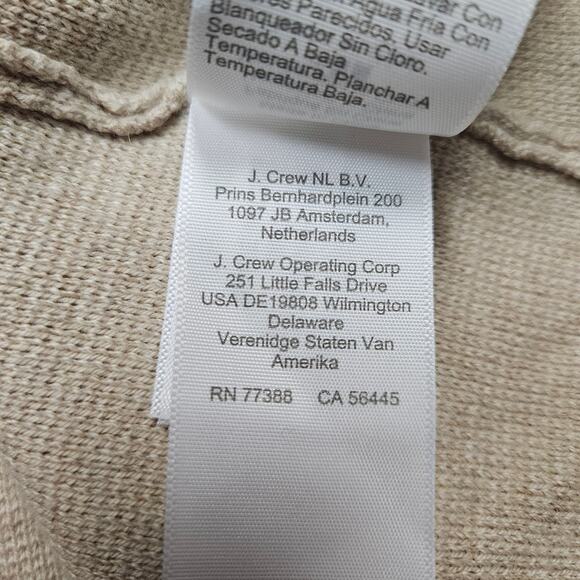 Re-imagined by J Crew Sweater Jacket Size S Cream Color Classic Professional - Picture 10 of 11